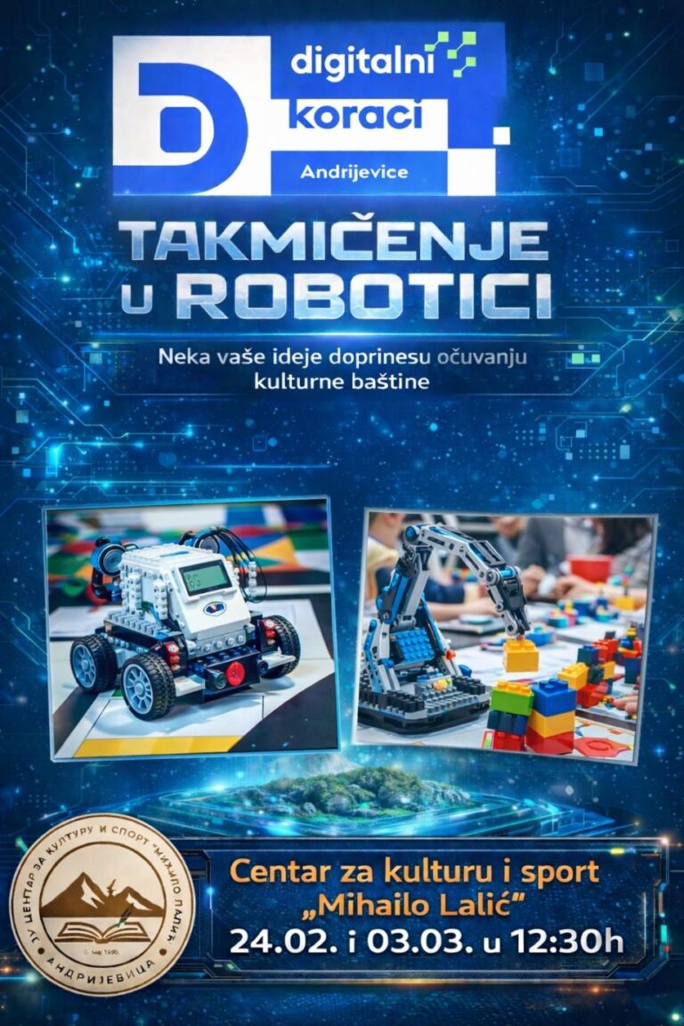 Preduzetničke ideje u robotici-Digitalni koraci Andrijevice