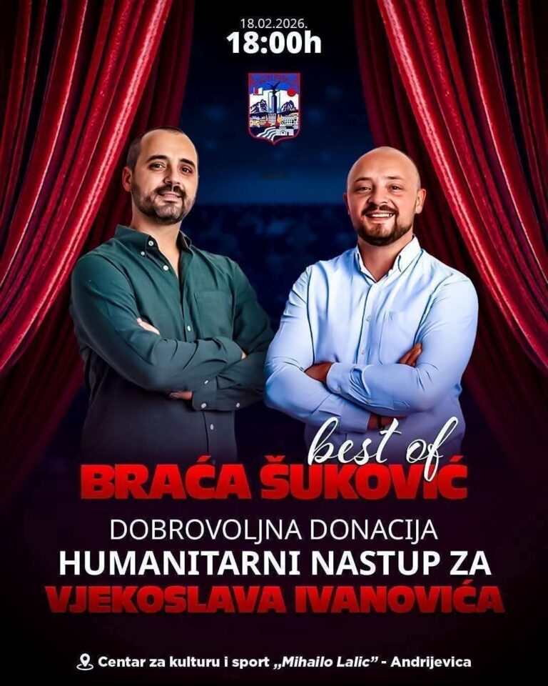 Dobrotvorno veče za Vjekoslava Ivanovića