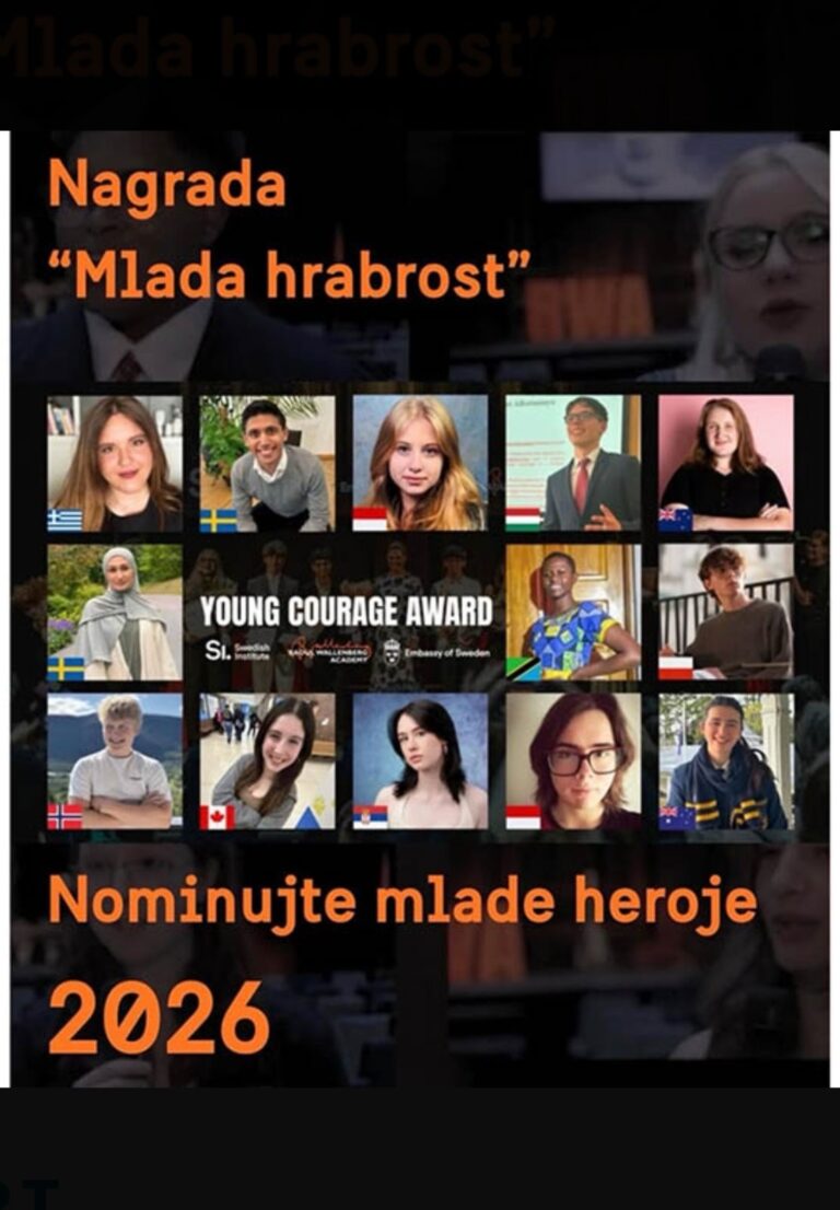 JU Centar za kulturu i sport ,,Mihailo Lalić” i Srednja mješovita škola iz Andrijevice podržali projekat pod nazivom Mlada hrabrost koji realizuje Ambasada Švedske iz Beograda u Crnoj Gori