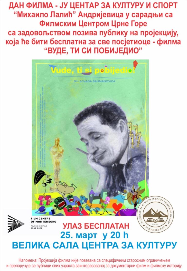 “VUDE, TI SI POBIJEDIO”