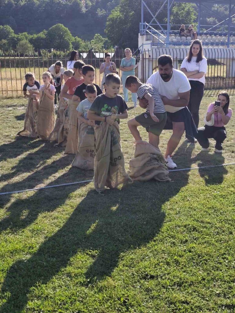 Successful Sports and Recreation Day for Children Held at “Prljanije” Stadium
