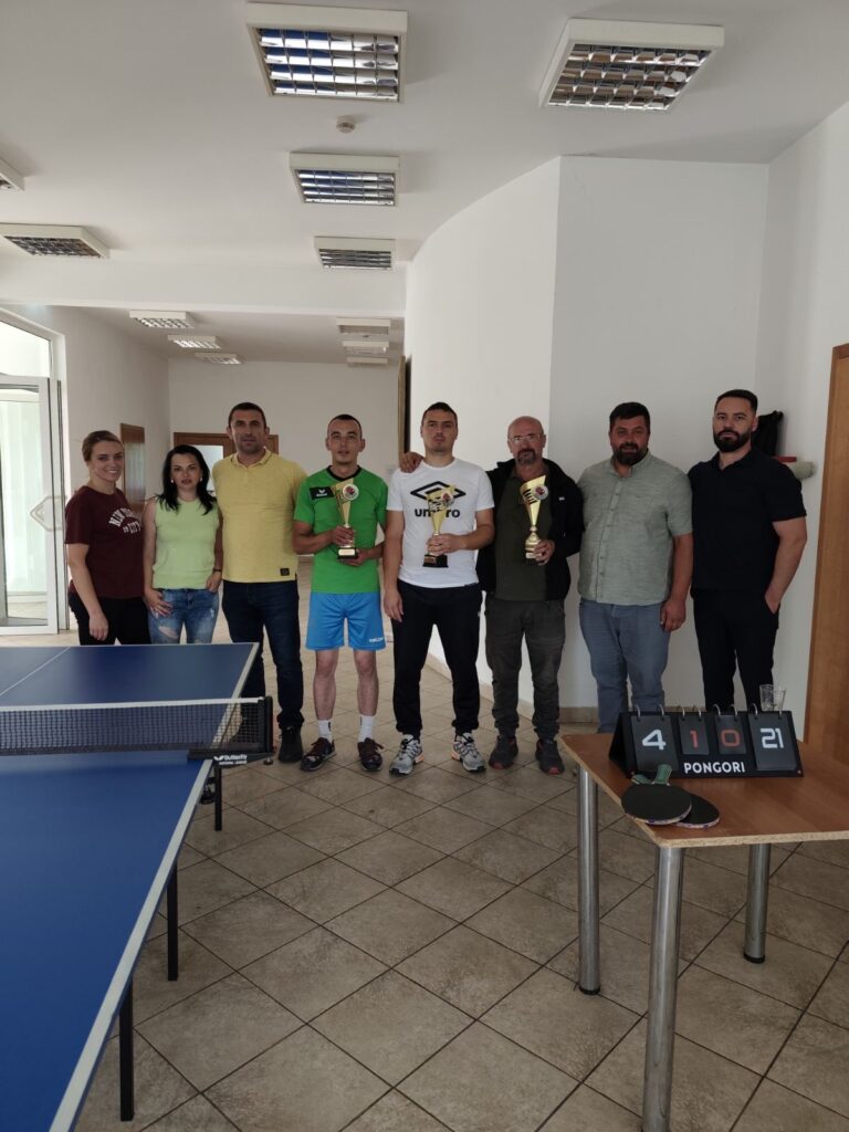 Stonoteniski turnir u JU Centar za kulturu i sport „Mihailo Lalić“